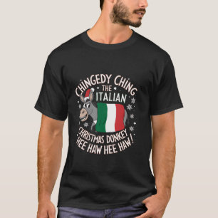 Chingedy Ching Ching Italiana Jul Donkey Julafton T Shirt