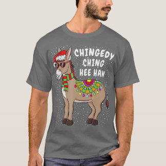 Chingedy Ching Hee Haw Apparel God jul Roligt T Shirt