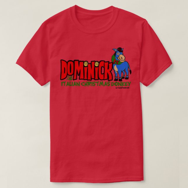 Chingedy ching heehaw Dominick the Donkey T Shirt (Design framsida)