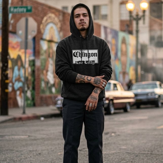 Chingón Custom Namn Tröja Hoodie (Chingón Custom Name Hoodie)