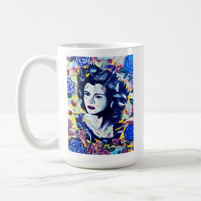 Chingona Como Maria - Mother's Day Coffee Cup Kaffemugg (Vänster)