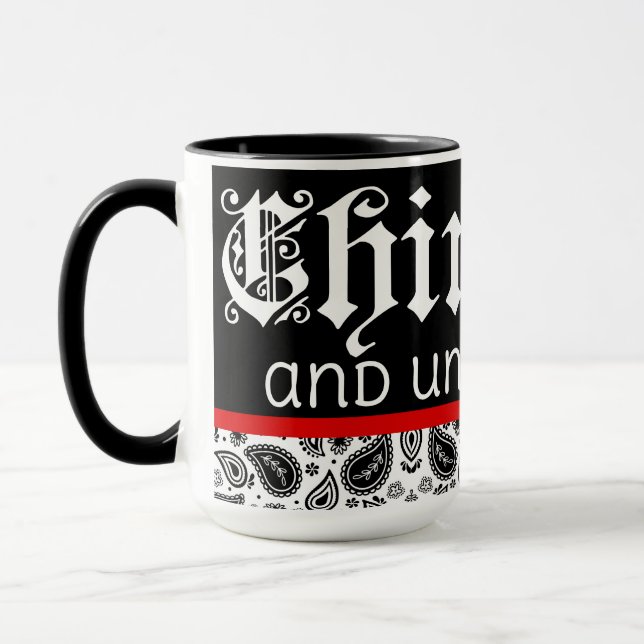 Chingona och Mugg i obehindrat kaffe (Vänster)