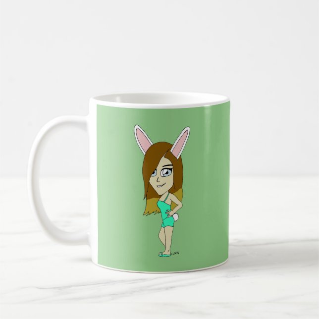 Chini Bunny Kaffemugg (Vänster)