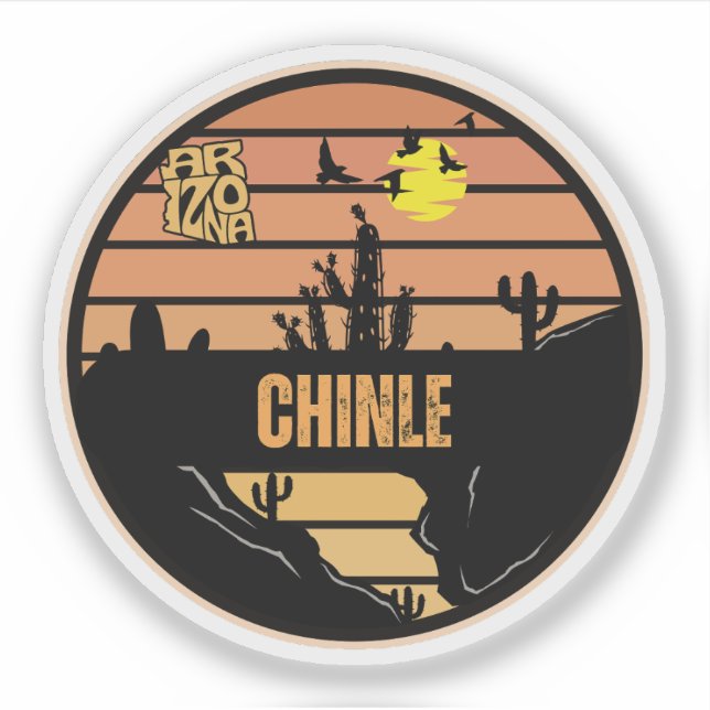 Chinle, Arizona Klistermärken (Framsida)