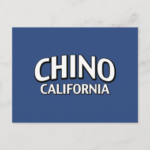 Chino California Vykort