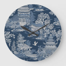 Chinoiserie 2 Wall Clock Stor Klocka