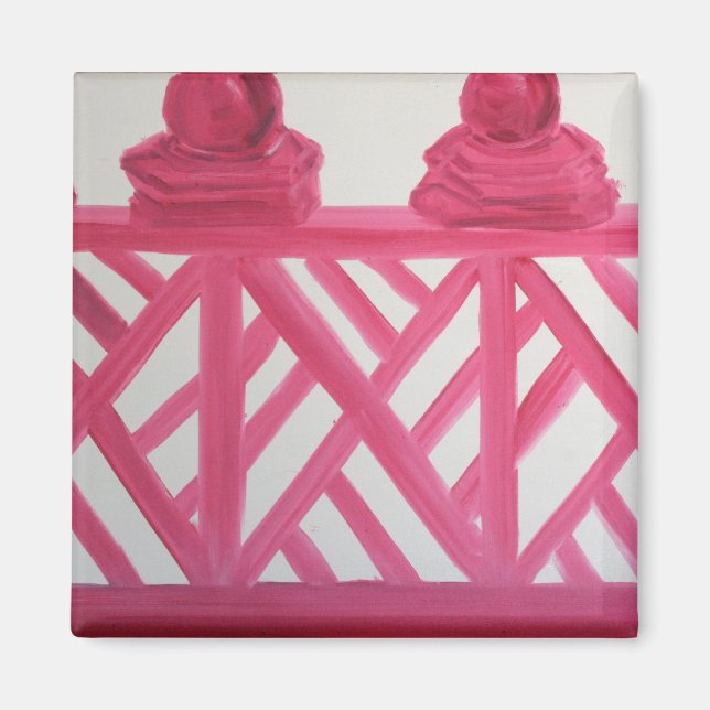 CHINOISERIE au JARDIN Magnet (Framsidan)