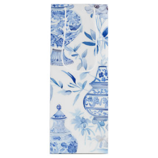 Chinoiserie Blue Vin Gift Bag
