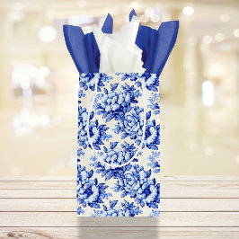 Chinoiserie Blue White Blommigt