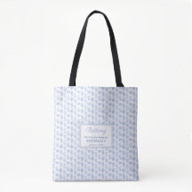 Chinoiserie Chic Blue and White Bridesmaid Gift