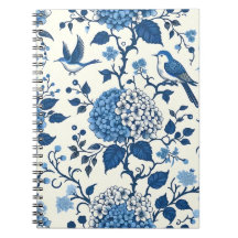 Chinoiserie Chic, Hydrangeas och Bluebirds