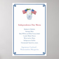 Chinoiserie Chic juli 4:e Party Menu