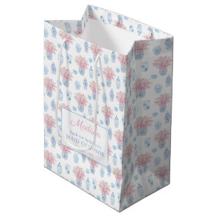 Chinoiserie Chic Rosa & Blue Bridesmaids Tack