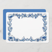 Chinoiserie Flower Gräns