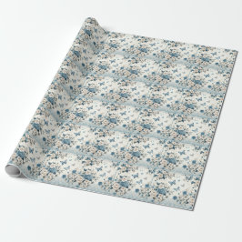 Chinoiserie Flowers och Butterflies Presentpapper