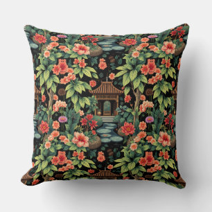 Chinoiserie Garden Elegance Kudde