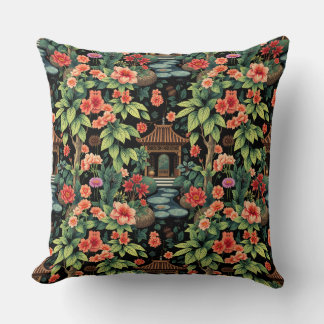Chinoiserie Garden Elegance Kudde