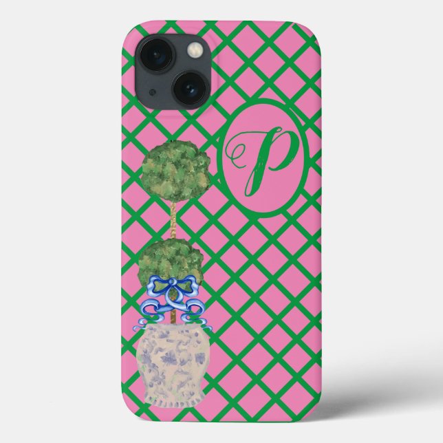 Chinoiserie Garden Topiary Ginger Burk Burk (Baksida)