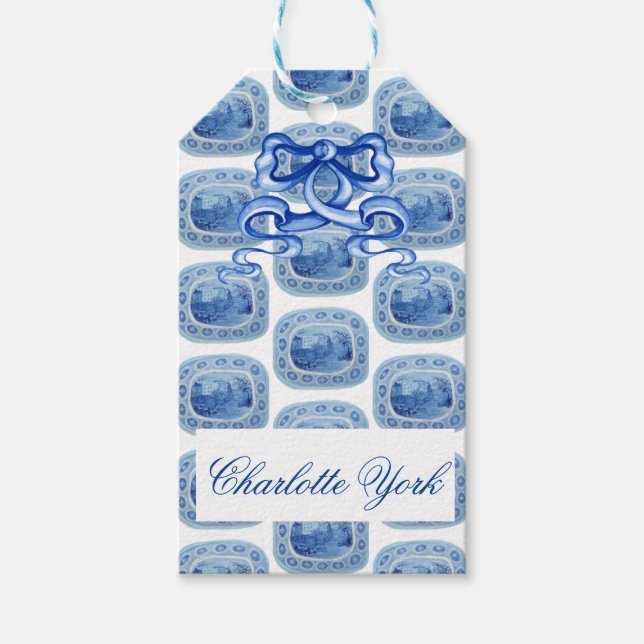 Chinoiserie Ginger Burk Burk Presentetikett (Framsidan)