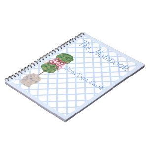 Chinoiserie Ginger Burk Burk Topiary Notebook Anteckningsbok