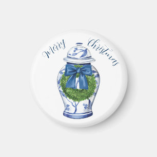 Chinoiserie Ginger Burk jul Magnet