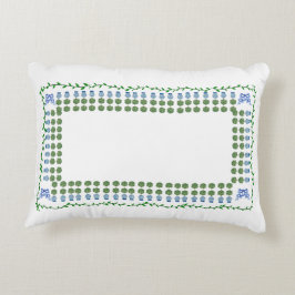 Chinoiserie Ginger Burk Topiary Lumbar Prydnadskudde