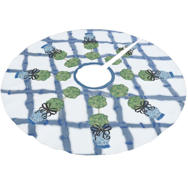 Chinoiserie Ginger Burk Trasa Napkin Julgransmatta Borstad Polyester (Vinklad)