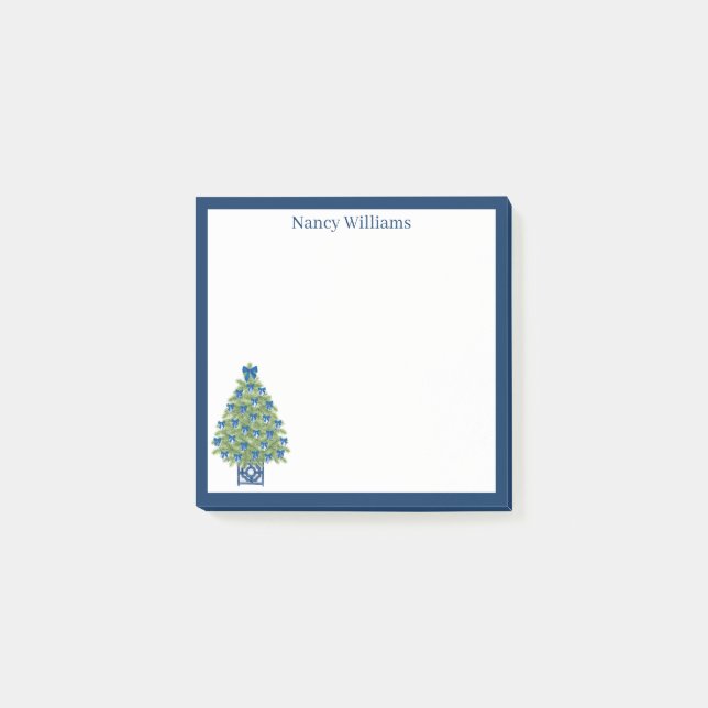 Chinoiserie Julgran  Post-it Block (Framsida)