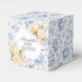 Chinoiserie Lemon Tea Party Baby Shower Dessert Presentaskar