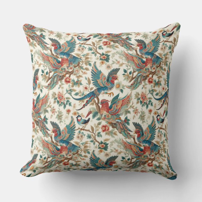 Chinoiserie Love birds Kudde (Framsida)