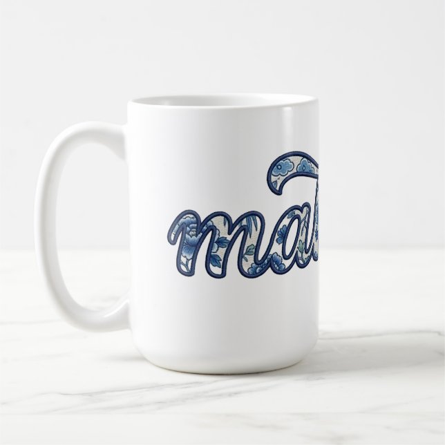 Chinoiserie Mahjong Mahgirl  Kaffemugg (Vänster)