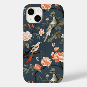 Chinoiserie på Denim Blue