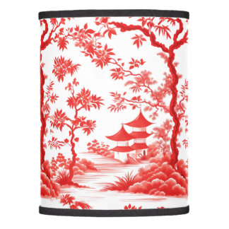 CHINOISERIE PAGODA I RED!