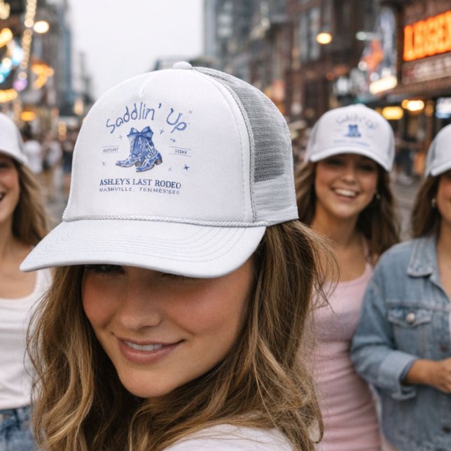 Chinoiserie Sadlar sig Bachelorette-fest Keps (Skapare uppladdad)