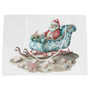 Chinoiserie Santa Sleigh på Beach