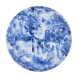 Chinoiserie-toile,blue willow,blue china  