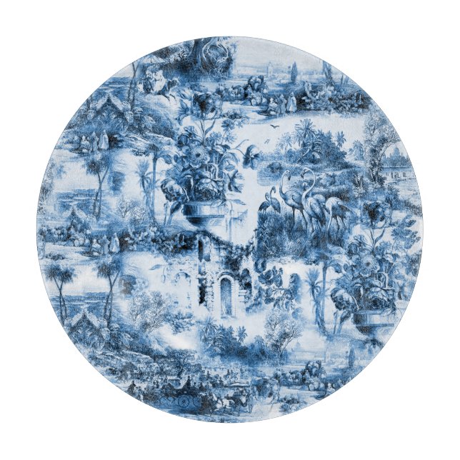 Chinoiserie-toile,blue willow,blue china  (Framsidan)