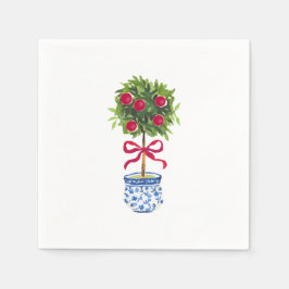 Chinoiserie Topiary Helgdag Pappersservett