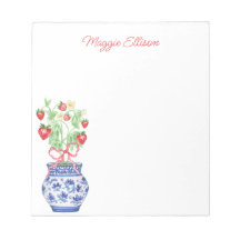 Chinoiserie Vas i Red Strawbär Personlig