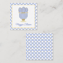 Chinoiserie Watercolor Chic Eggs Gift-hölje Anteckningskort