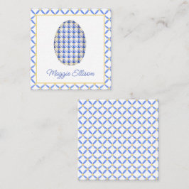 Chinoiserie Watercolor Chic Eggs Gift-hölje N Anteckningskort