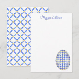 Chinoiserie Watercolor Chic Eggs Tack Kort