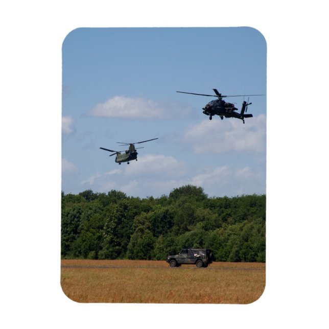 Chinook, Apache, Jeep magnet (Vertikal)