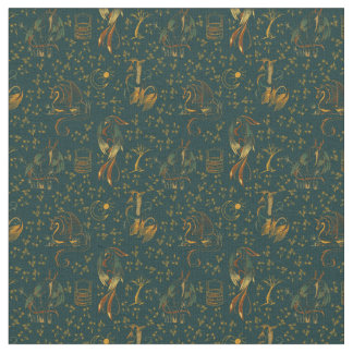 Chinosere Fantasy Creatures Fabric Tyg