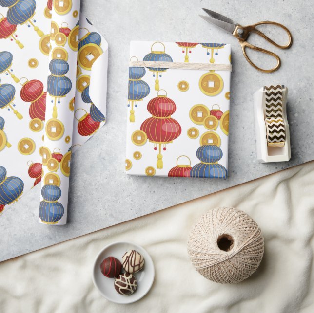 Chinses Gott nytt år Presentpapper (Hantverk)