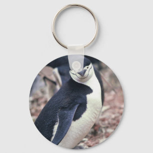 Chinstrap Penguin med Baby Nyckelring