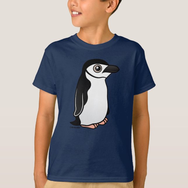 Chinstrap pingvin tee shirt (Framsida)