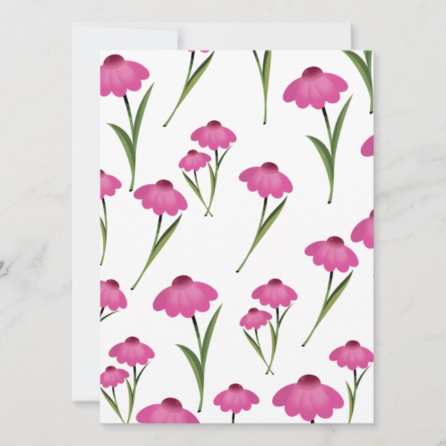 Chintz blommor tapetmönster. (Framsida)