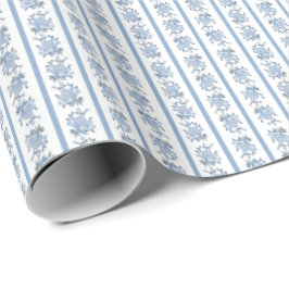 Chintz (Ljusblå) Inpackningspapper Presentpapper
