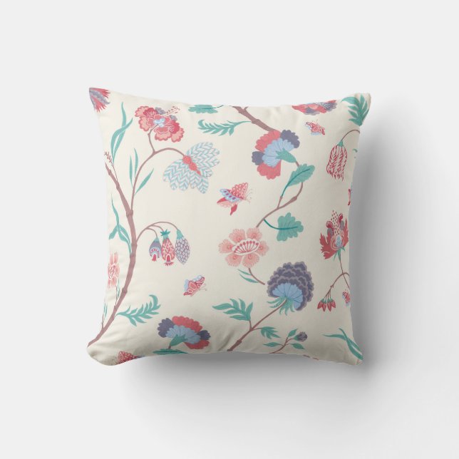 Chintz print kudde (Framsida)
